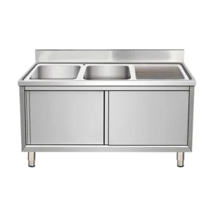 Λάντζα Κλειστή inox με 2 γούρνες 187095lds.webp